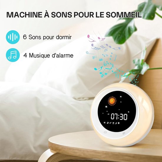 Kinderwekker - Digitale Wekker Slaapkamer - Slaaptrainer Kinderen - Cadeau — afbeelding 2