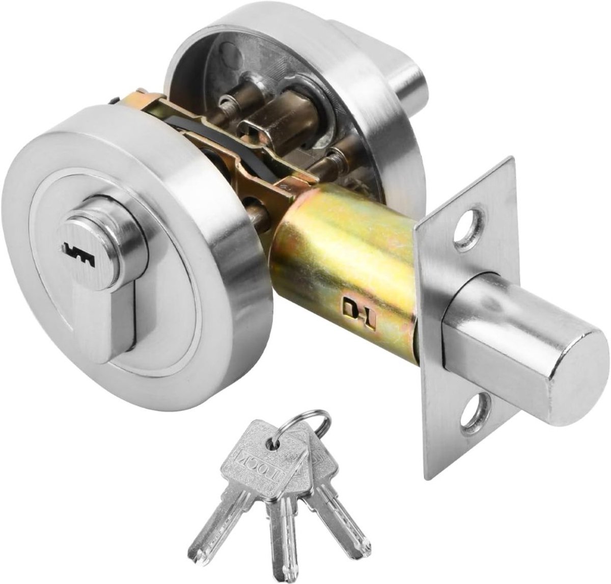 CRLYN® Deurslot Buitendeur - Cilinder Binnendeur - Deurklink Vergrendeling