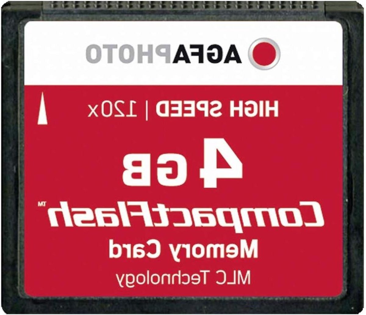 AgfaPhoto 120x High Speed MLC Compact Flash (CF) 4 GB geheugenkaart