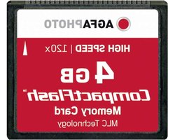 AgfaPhoto 120x High Speed MLC Compact Flash (CF) 4 GB geheugenkaart
