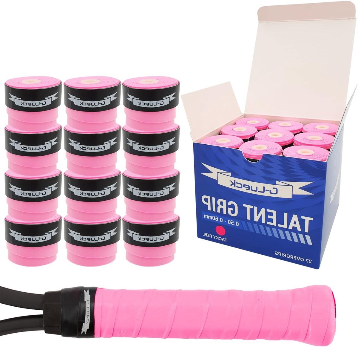 Tennis Overgrips Set - Extra Grip en Duurzaamheid voor Squash en Badminton Rackets