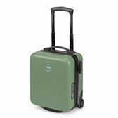 Princess Traveller PT-01 - Underseater - Handbagage koffer - 40x30x20 cm - Geschikt voor oa Transavia, TUI, Vueling & WizzAir - Pure Sage - ABS