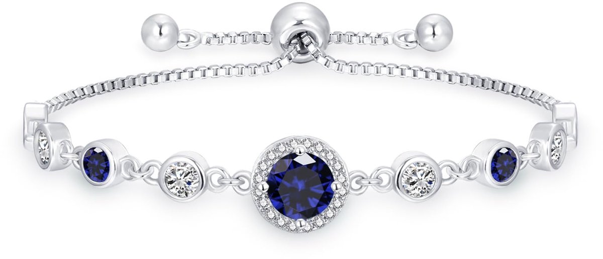 Armband voor dames, zilver Infinity-armband met kubische zirkonia, 12-25 cm, verstelbare armband, oneindigheid, zirkonia, cadeau voor vrouwen, vriendin, cadeau voor Kerstmis, Moederdag