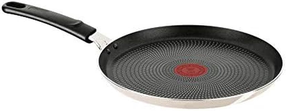 Koekenpan - Pannenkoekenpan - Lekker Ontbijten - Anti-aanbaklaag - 28 cm - Zwart