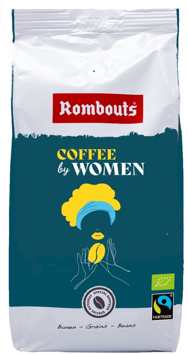 Rombouts - Koffie - 6 x Coffee by Women bonen 500g