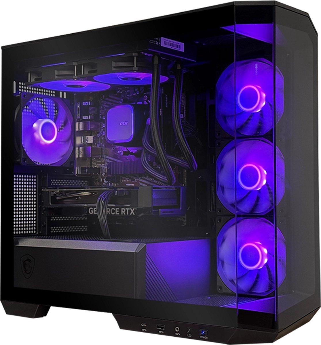 Xgaming Raptor Gaming PC - Ryzen 7 5800X3D - Nvidia RTX5060 - 32GB DDR4 - 4TB NVME SSD