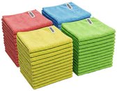 Assortiment de chiffons en microfibres Propex 40 x 40 cm (48 pièces) - Produits de nettoyage - Entretien