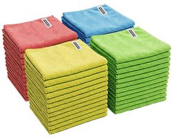 Propex microvezeldoek assortiment 40 x 40 cm (48 stuks) - Schoonmaakmiddelen - Facilitair