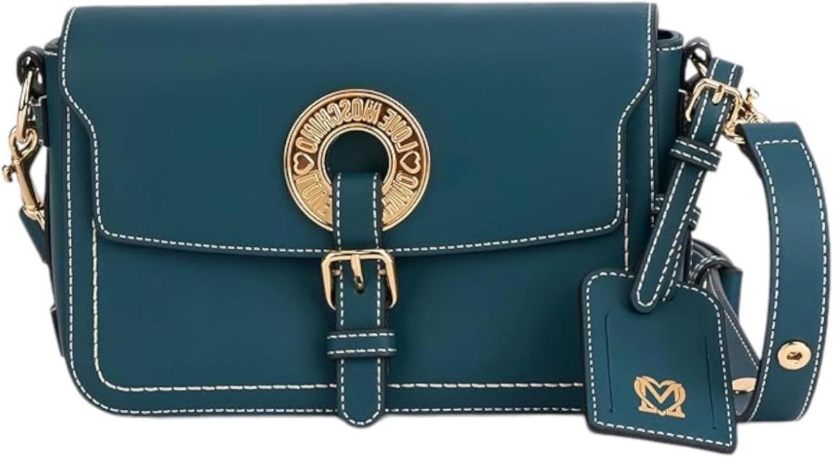 Schoudertas Dames - Handtas - Dagelijks Gebruik - PU Plastic Materiaal - 22 x 16 cm - Smaragdgroen