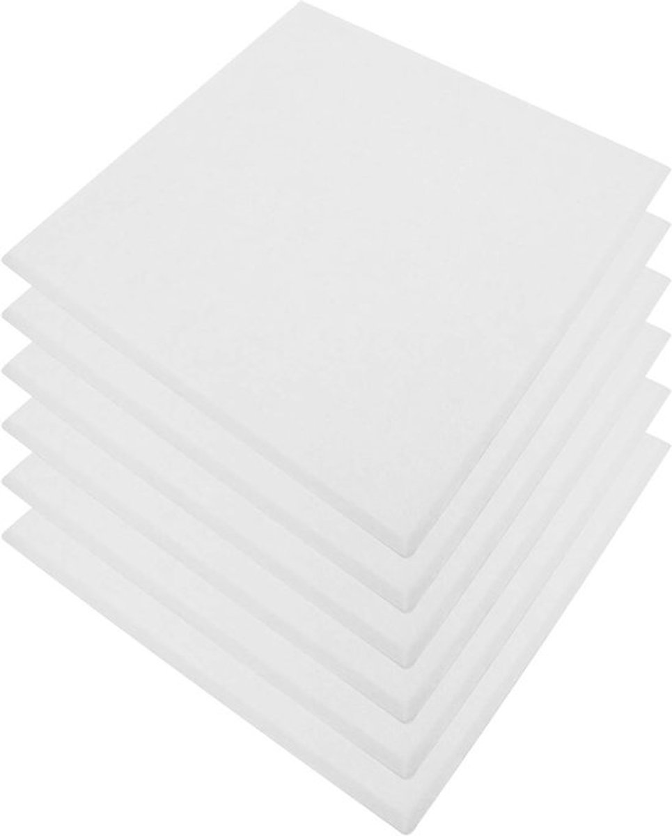 Dailygoods- Akoestisch Paneel - 6 Stuks Geluidsabsorberend