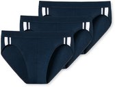 SCHIESSER 95/5 Stretch rio slips (3-pack) - donkerblauw