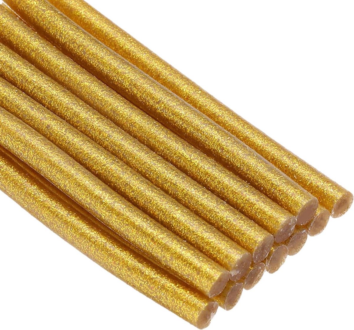 Mini Lijmpistool Stiften - Smeltlijm Stiften - Hobby Reparatie - Sterke Viscositeit - 07 x 10 cm - Glinsterend Goud