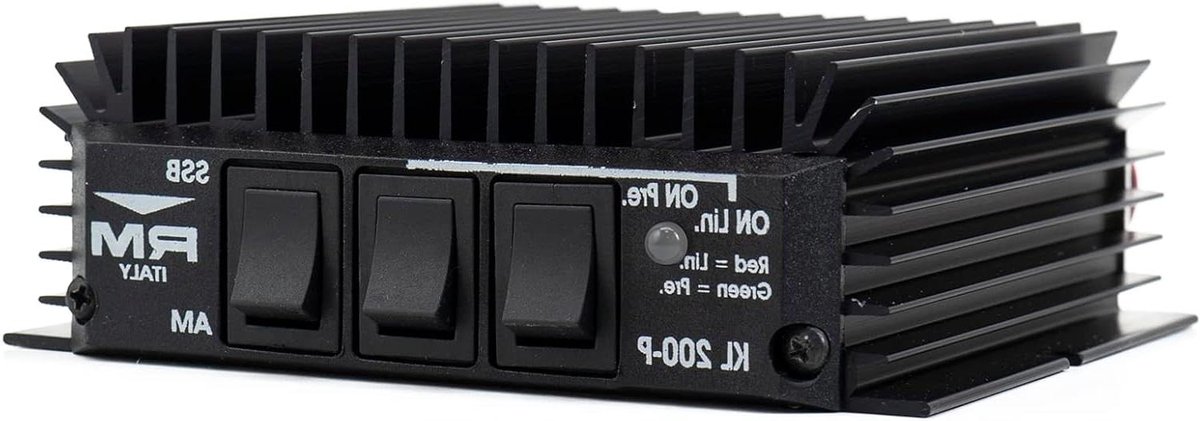 CB Radio Versterker - Signaal Booster - Communicatie Verbeteren - 100W Vermogen - 12 x 4 x 12.5 cm - Zwart
