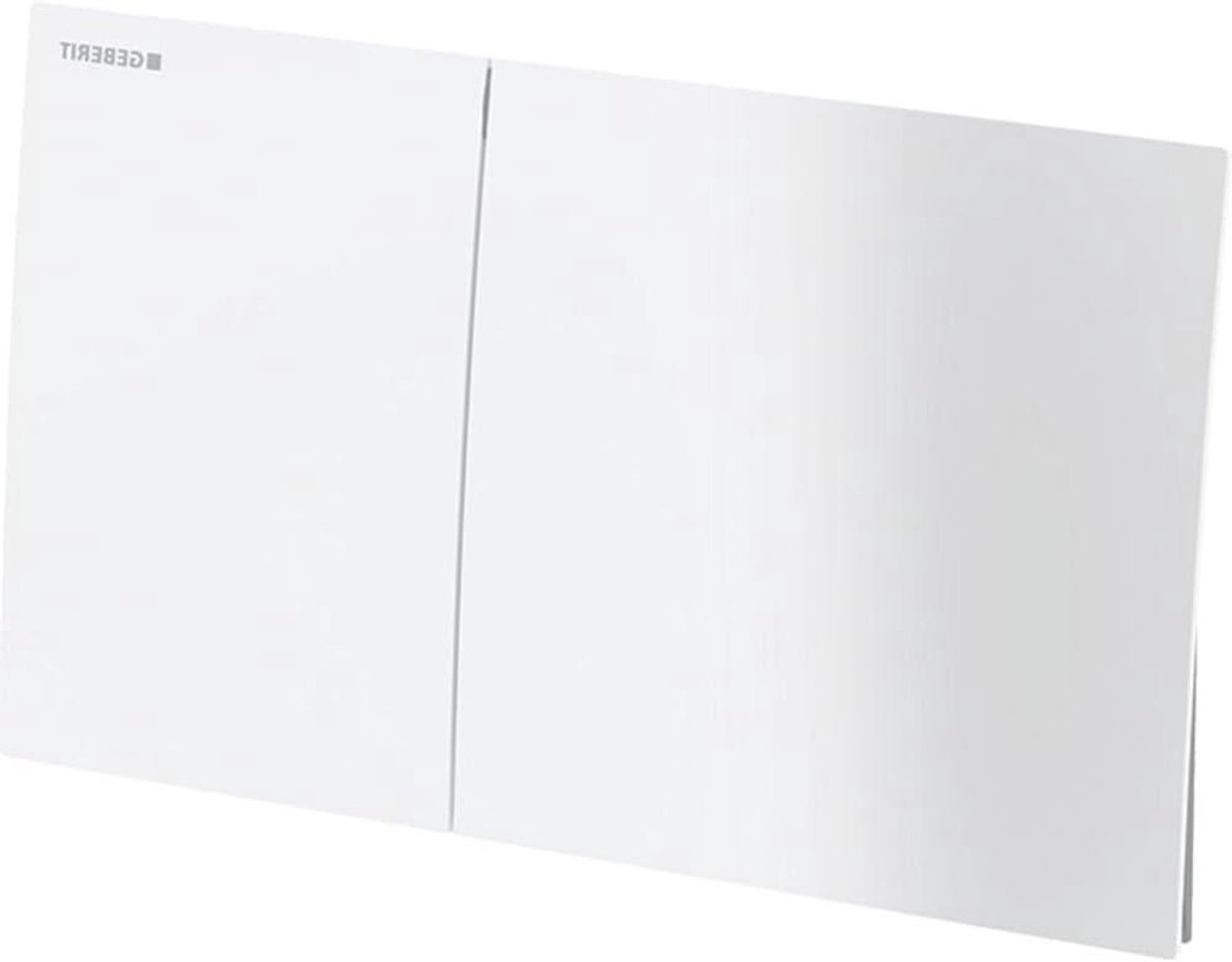 WC Bedieningsplaat - Spoelplaat Glas - Toilet Bediening - Voorwielaandrijving - 25 x 146 cm - Zwart Glas