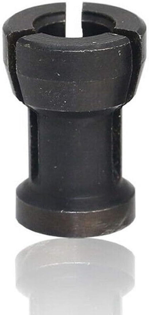 Freespenen Adapter Set - Spantang Reductiehuls - Houtbewerking Precisie - Hoge Slijtvastheid - 6 mm 3 Stuks - Zwart