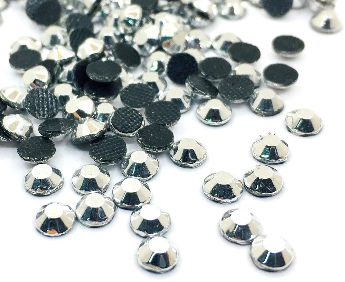 Strass-steentjes SS20 1440 stuks glazen stenen ronde kristallen edelstenen 4,4 ~ 5 mm, 4,4mm ~ 5mm, Glas