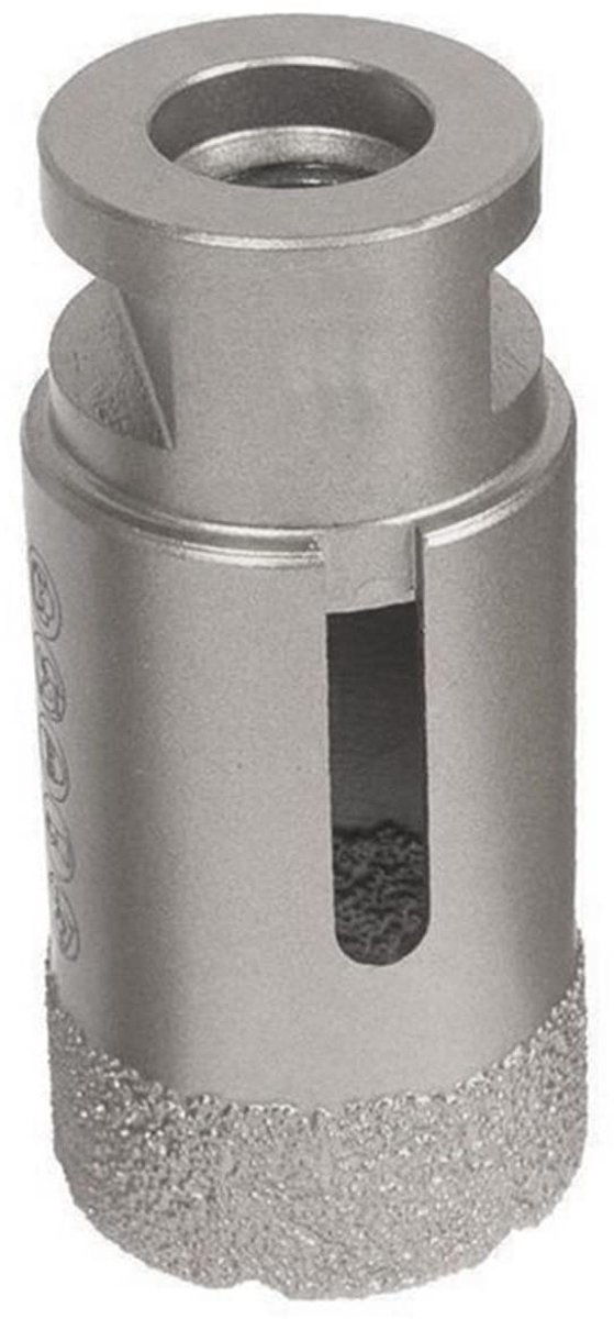 Tegelboor - Diamant boorkroon - Gaten Boren - Droog Boren - 82 mm - Zilver
