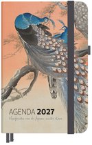 Agenda 2027 Vogelprenten - Luxe uitvoering met weekoverzicht & extra’s - B6 (12,5 x 17,6 cm) - Agenda 2027 volwassenen