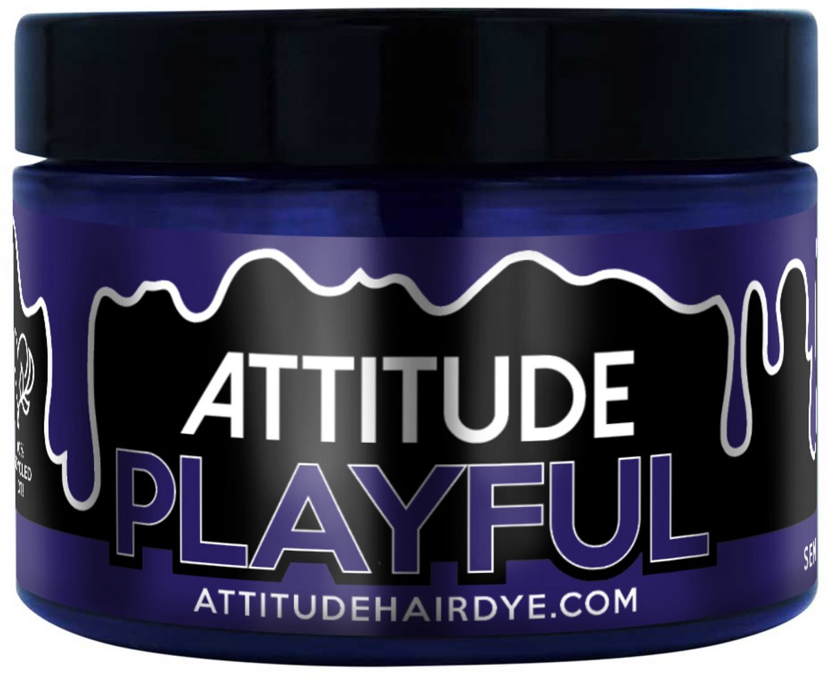 Attitude Hair Dye - Playful Semi permanent hair dye - Paars