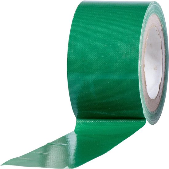 Kampeer Tape - Reparatietape Tent - Tent Repareren - Kunststof Gecoat - 10m x 5cm - Grijs — afbeelding 2