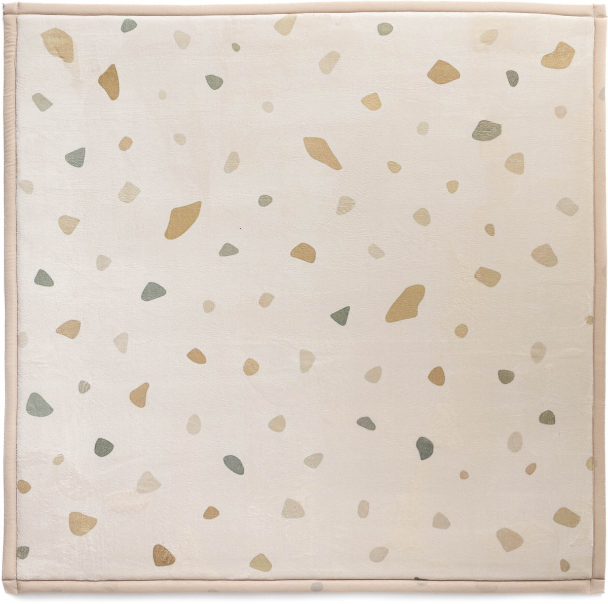 Speelkleed vierkant - Pluffy Confetti multi 80x80 cm