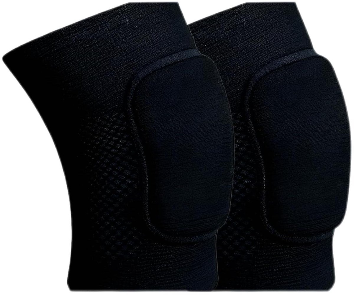 Kniebeschermers Kinderen - Sport Kniebanden - Bescherming bij Sport - Verdikte Spons - 24 x 12 x 5 cm - Zwart