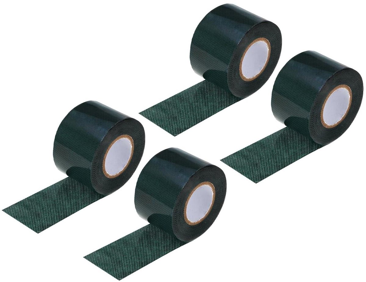 Gazon Tape - Kunstgras Lint - Kunstgras Bevestigen - Dubbelzijdig Zelfklevend - 50 mm x 5 meter - Groen