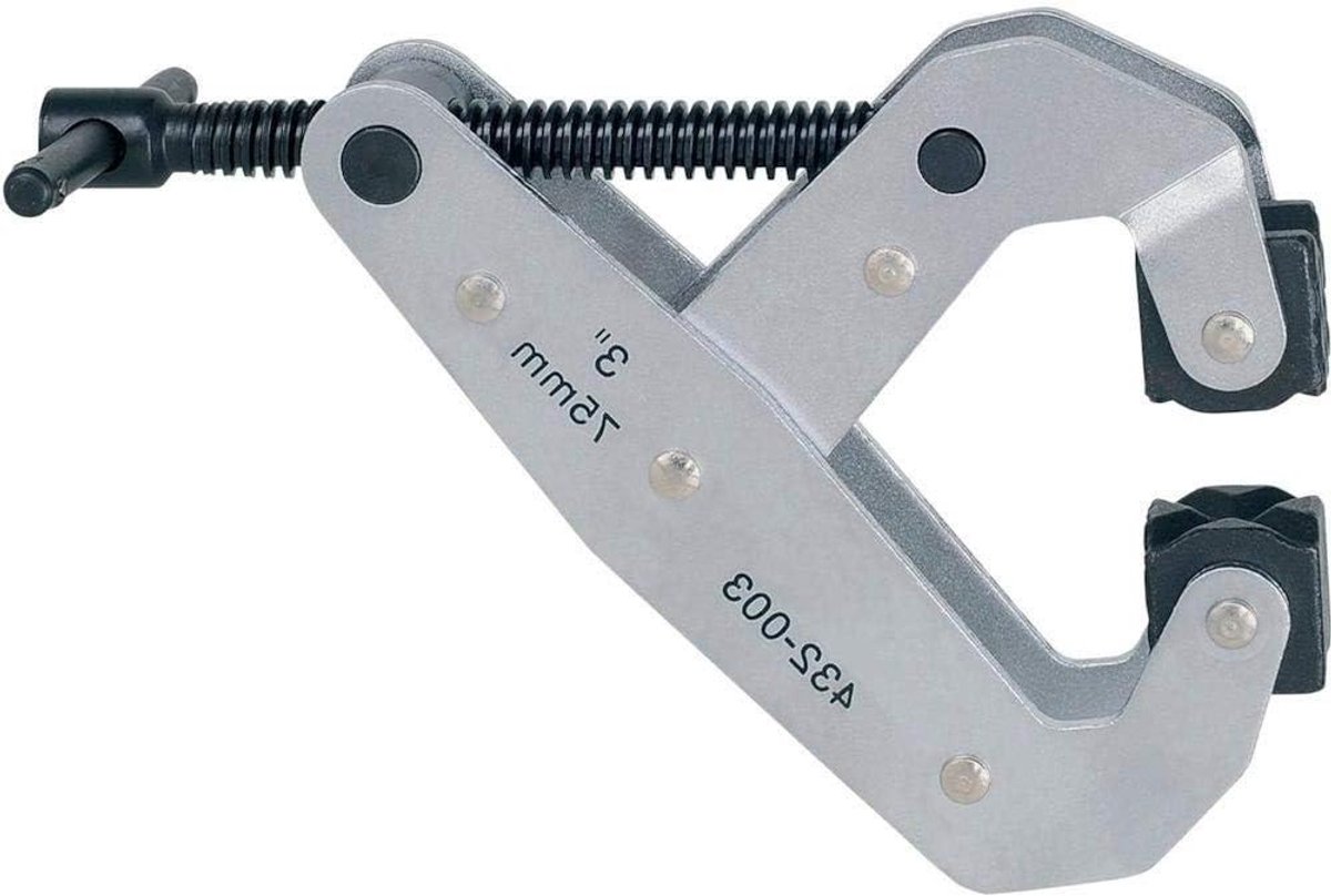 Snelspantang - Griptang Span tang - Profielen Spannen - Beweegbare Bekken - 0-75 mm - Zilver