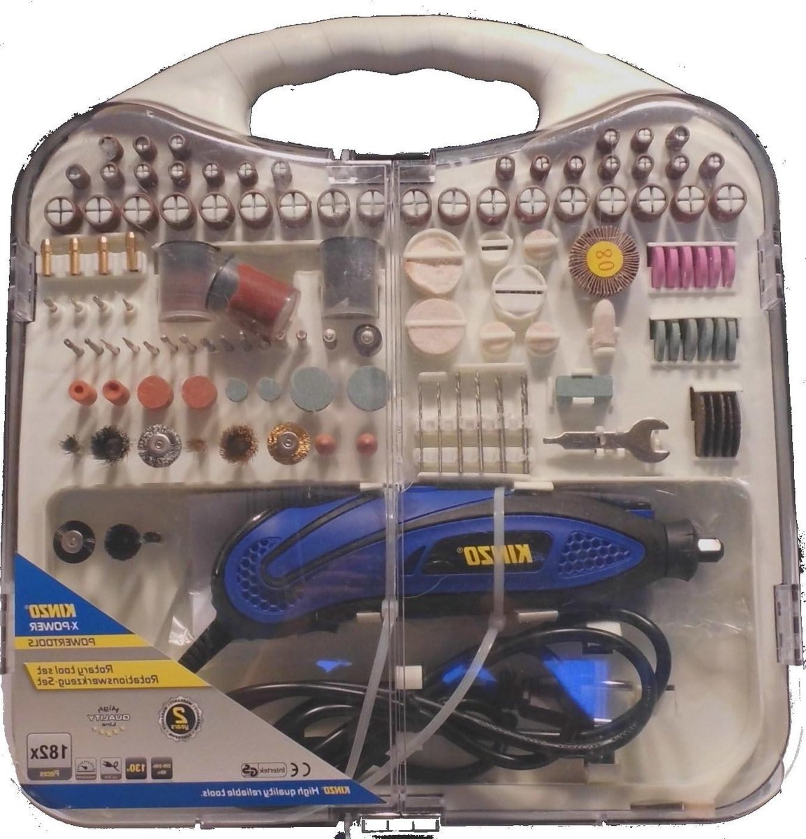Multitool - Dremel Roterende Tool - Klusjes in Huis - Elektrisch Bedraad - 130 W - Zwart
