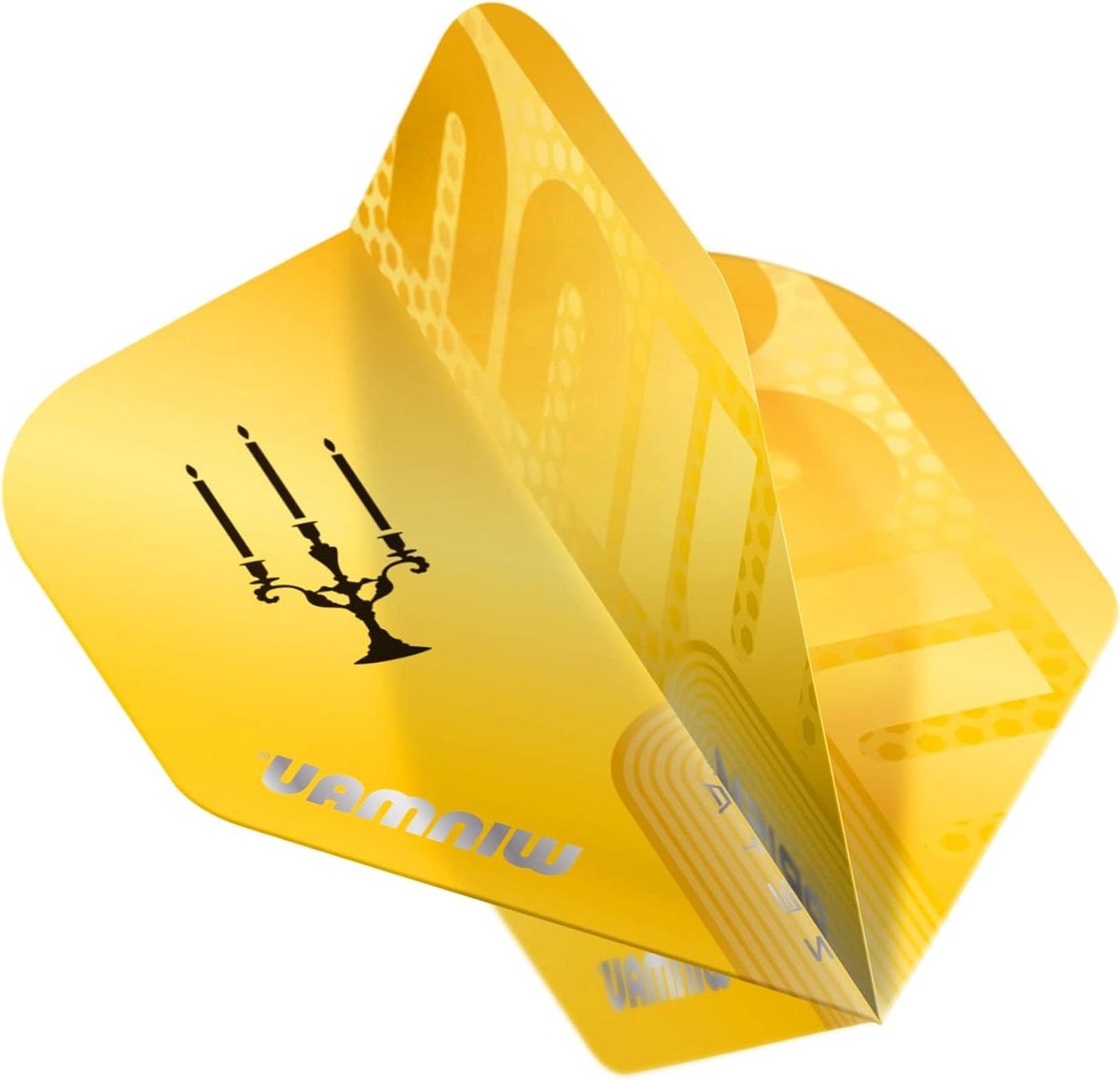 Dartvluchten - Vluchtjes Darts - Darts Spelen - Extra Dik Polymetronic - 100 Micron - Goud