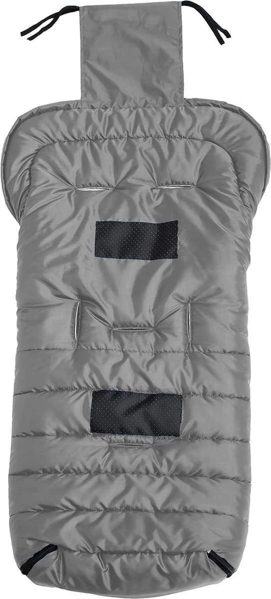 Baby Voetenzak - Winterzak Kinderwagen - Warmte Buiten - Waterdicht Winddicht - 93 x 45 cm - Grijs — afbeelding 5