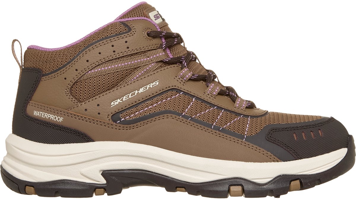Skechers TREGO Dames Wandelschoenen Tan Bruin