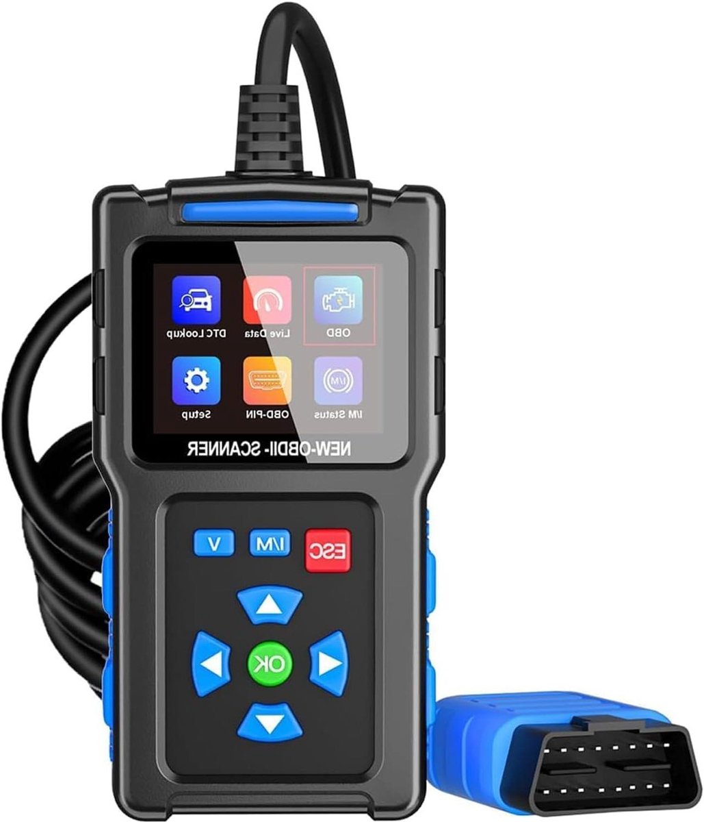 Auto Diagnostische Scanner - OBD2 uitlezer - Motorproblemen opsporen - 35.901 DTC database - 14 x 7.5 x 3 cm