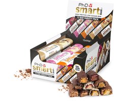 PhD Smart Protein Bar, Variatiepakket, Pak van 12