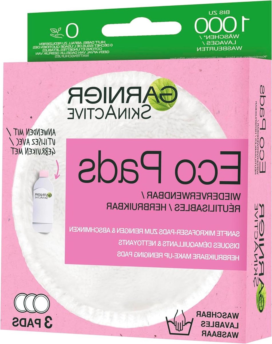 Herbruikbare Wattenschijfjes - Wasbare Make-up Pads - Gezichtsreiniging - Duurzaam Alternatief - 3 Stuks - Wit