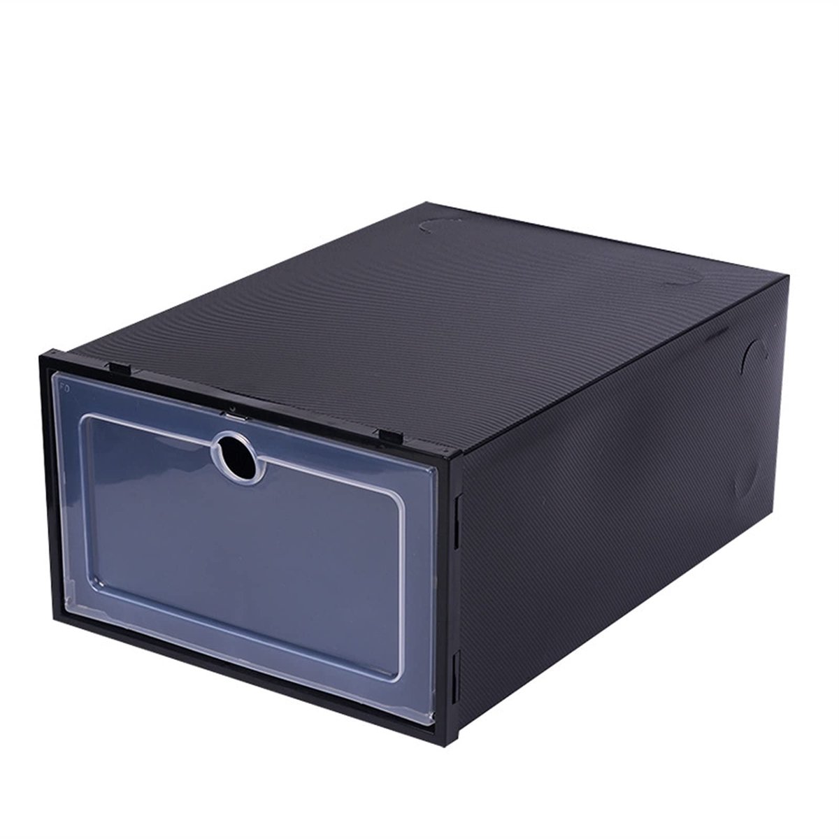 Schoenendoos, transparante schoenendoos plastic clamshell lade type schoen afwerking stofdichte opbergdoos Schoenopslag (Color : A, Size : 31 * 21.5 * 12.5cm)