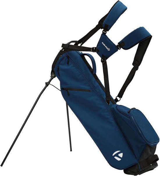 Lichtgewicht Golf Standbag met Statief - Comfortabel Dragen en Gemakkelijk Plaatsen — afbeelding 5