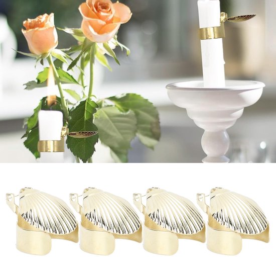 Automatische Kaarsenstopper IJzeren Kaarsendover Brandblusser 4-pack Metalen Omhulsel met Patroon voor Potkaarsen Gemakkelijke Vlamafdekking Kaarsaccessoire voor Thuisgebruik (GOLD) — afbeelding 5