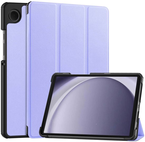 imoshion Tablet Hoes - Geschikt voor Samsung Galaxy Tab A11 / A9 8.7 inch - Trifold Bookcase - Lila