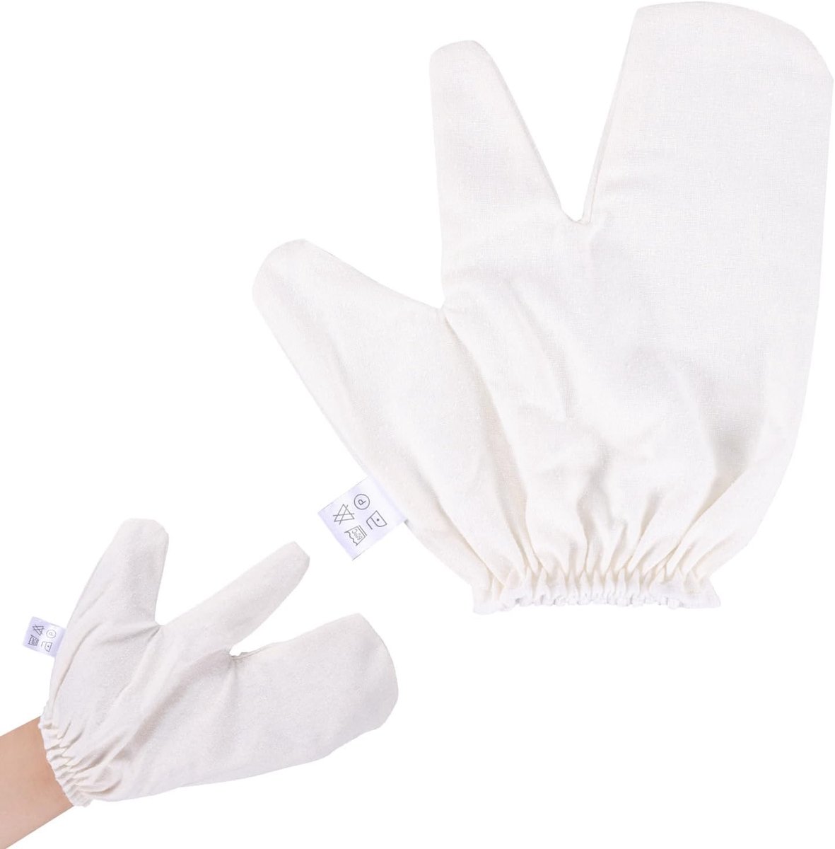 1pcs Massagehandschoenen, Moerbeizijde Exfoliërende Handschoenen Droog Borstelen voor Lymfemassage Reinigen van Dode Huidcellen Verbeteren van de Huidtextuur