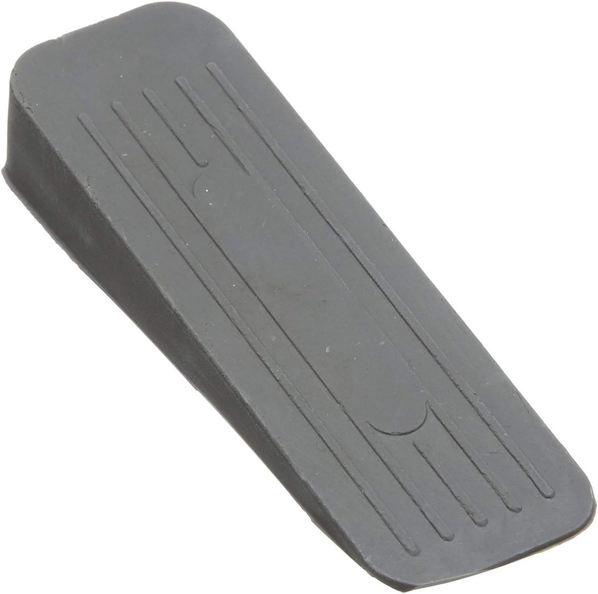 Deurstopper - Wigstopper Anti-slip - Deur Open Houden - Heavy Duty Rubber - 20mm Hoog - Grijs