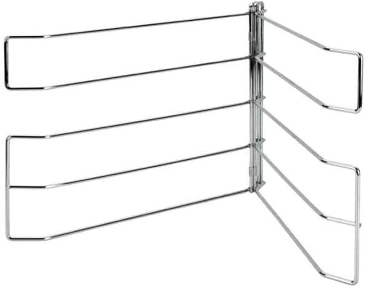 Broodtrommel - Opslagtrommel Koelbox - Brood Bakken - Ovenbestendig Metaal - 32 cm - Chroom