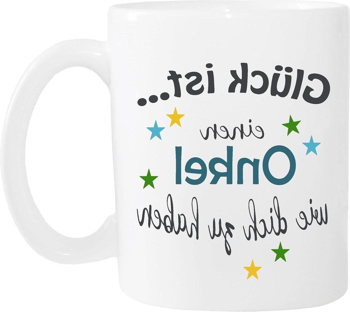 Koffiemok - Beker Mok - Koffie Drinken - Vaatwasmachinebestendig - 330 ml - Wit