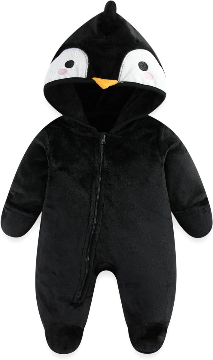 Baby Sneeuwpak - Winterpakje Baby - Warm Blijven - Dubbele Rits - Pasgeboren - Unisex