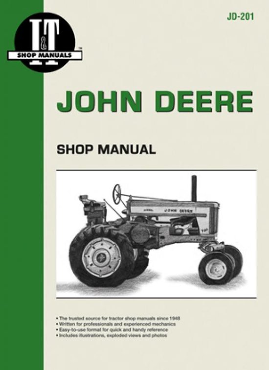 John Deere Shop Manual Jd-201 - cover