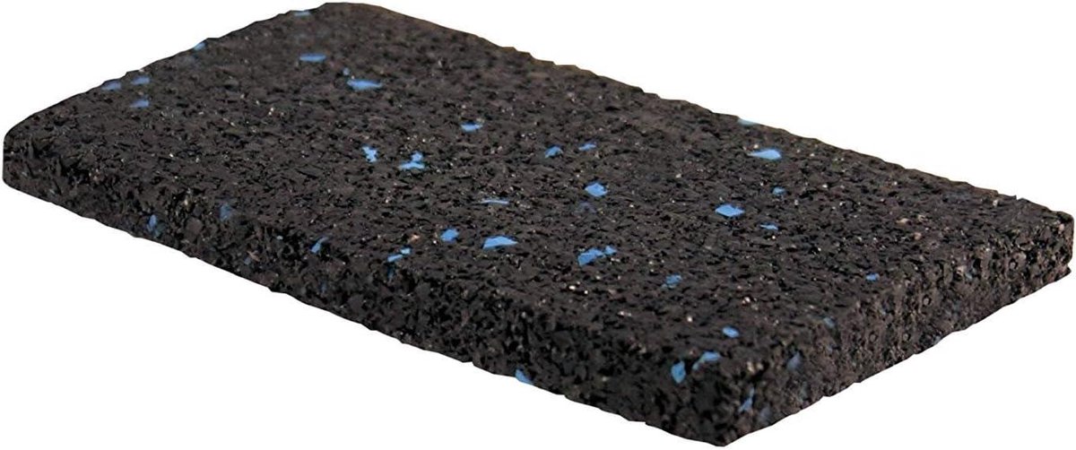 Terras Pad Rubber - Onderlegger Vlonder - Terras Bouwen - Vocht en Oneffenheden - 8 x 85 x 55 mm