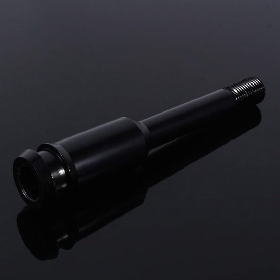 5 "Pookknoppen Verlengstuk, Aluminium Versnellingspook Verlengstuk Hendel voor T4 1990-2003, Zwart — afbeelding 4