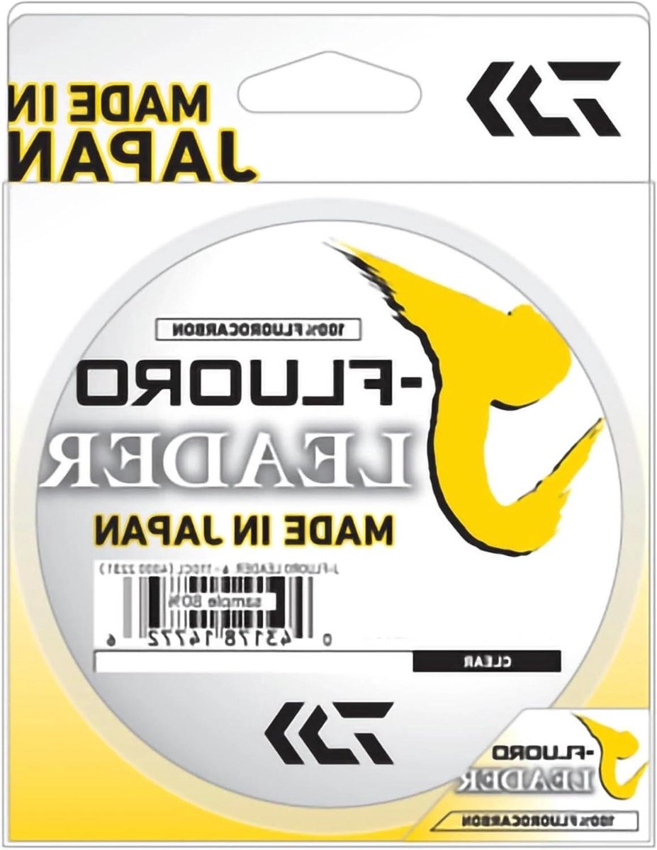 Fluorocarbon Leider - Vislijn Fluorocarbon - Vissen - 100% Fluorocarbon - 100 Yards - Meerkleurig