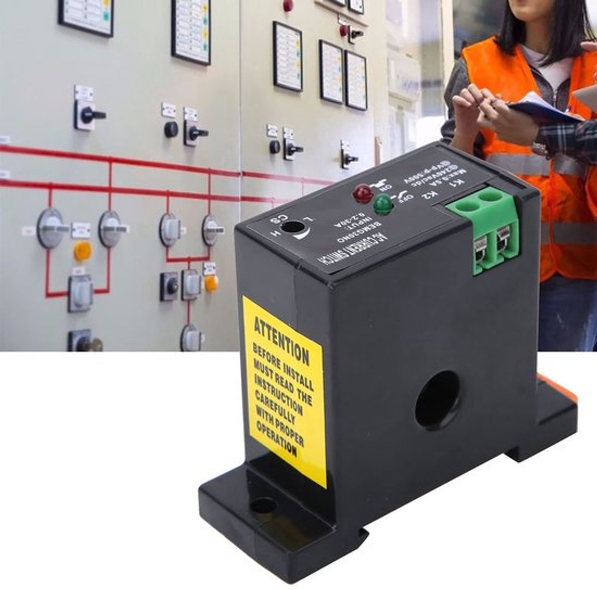 SPHProducts - AC-Stroomdetectieschakelaar - Instelbare Stroomdetectie