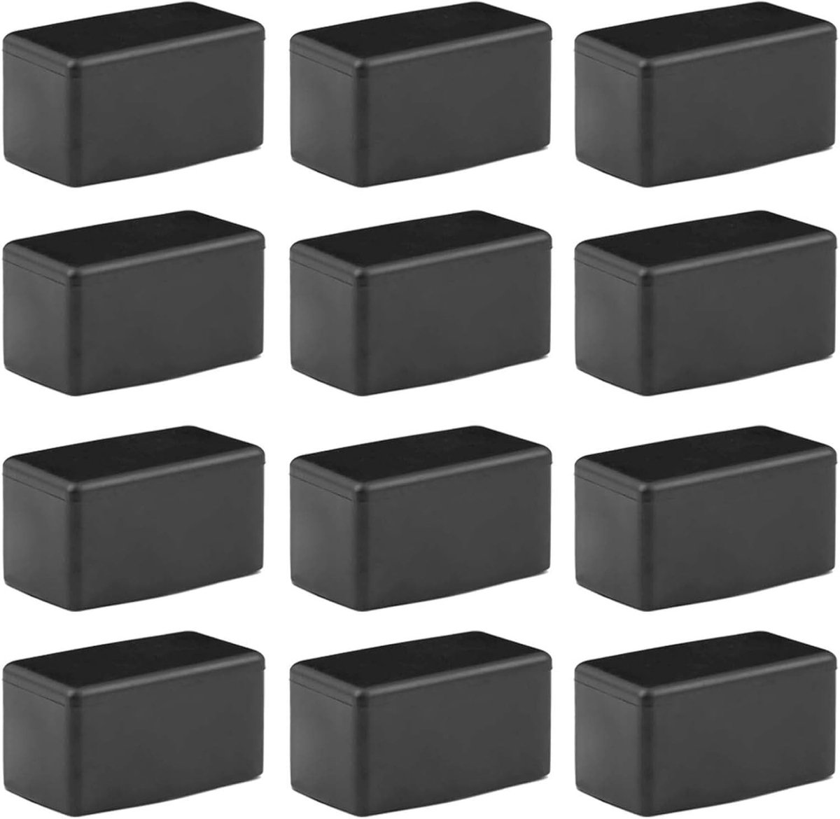 Set van 12 Rubber Voetbeschermers voor Stoelen en Tafels - Bescherming voor Houten Vloeren